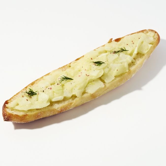 ブールアンジュ 新玉ねぎのタルティーヌ