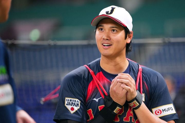 侍ジャパンの大谷翔平（C）Getty Images