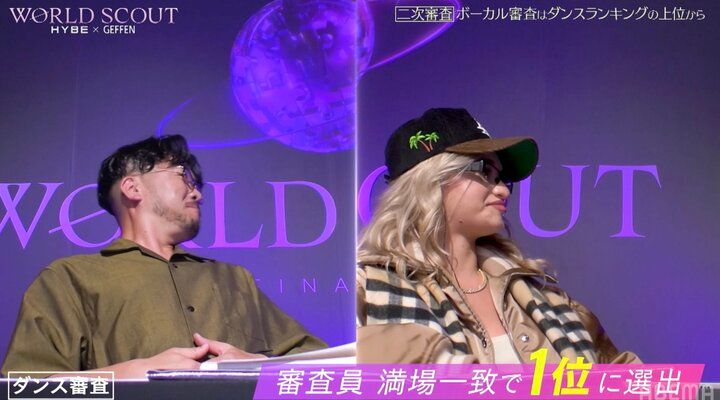 HYBE審査員が満場一致でダンス1位にした19歳美女