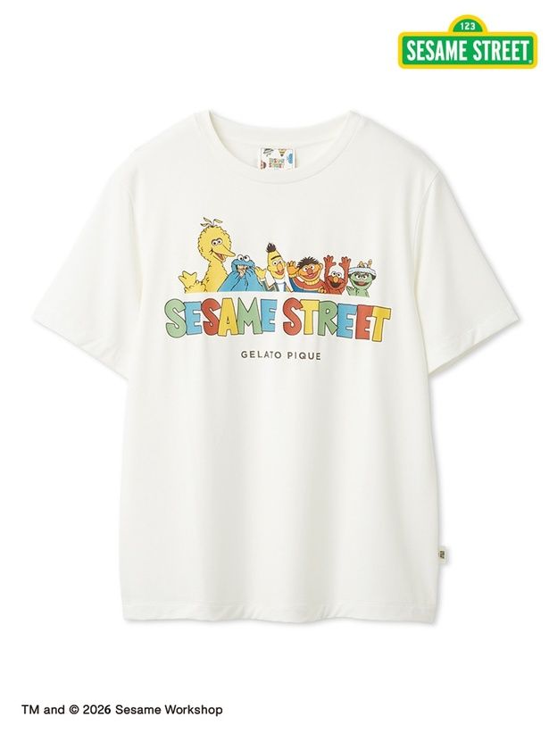 「【SESAME STREET】【レディース】ワンポイントTシャツ」(5390円)