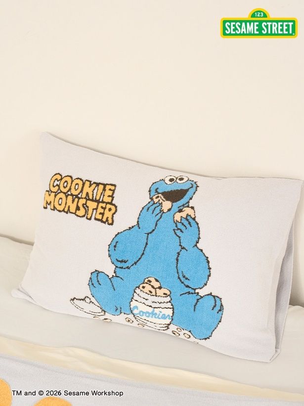 「【SESAME STREET】【Sleep】エアリーモコジャガードハーフケット」(1万1990円)