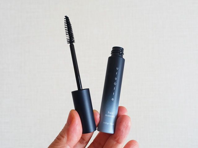 uruotte（ウルオッテ） リタッチヘアマスカラ（インディゴブラック・マロンブラウン）