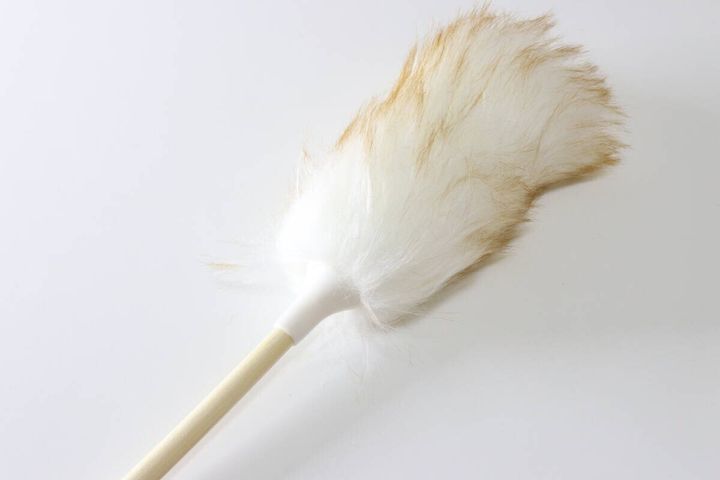 ふわふわダスター 竹ハンドル