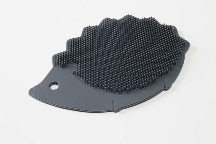 シリコーンキッチンブラシ（ハリネズミ、モノトーン）