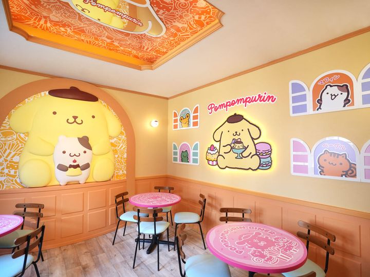 POMPOMPURIN DINER 内観