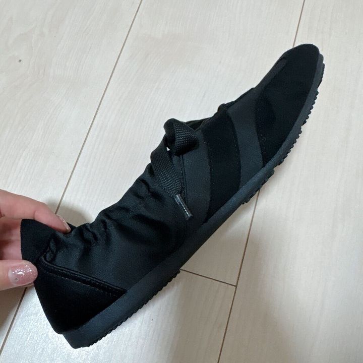 GUギャザーバレエスニーカー ソール部分