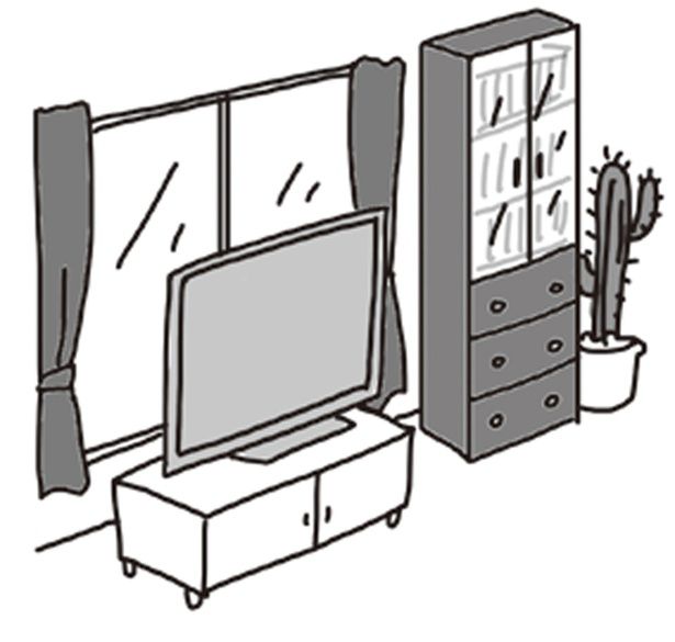 揺れによって窓ガラスにあたり割れることも （C）アベナオミ／KADOKAWA