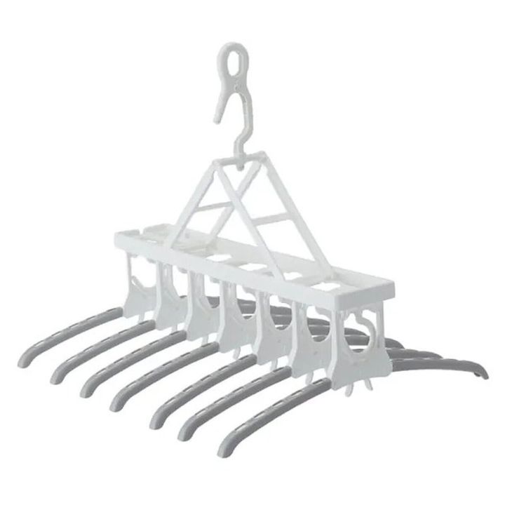 カインズ ワンタッチ7連スライドハンガー ホワイト