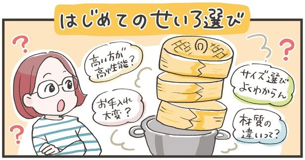 はじめてのせいろ選び (C)ノグチノブコ／KADOKAWA