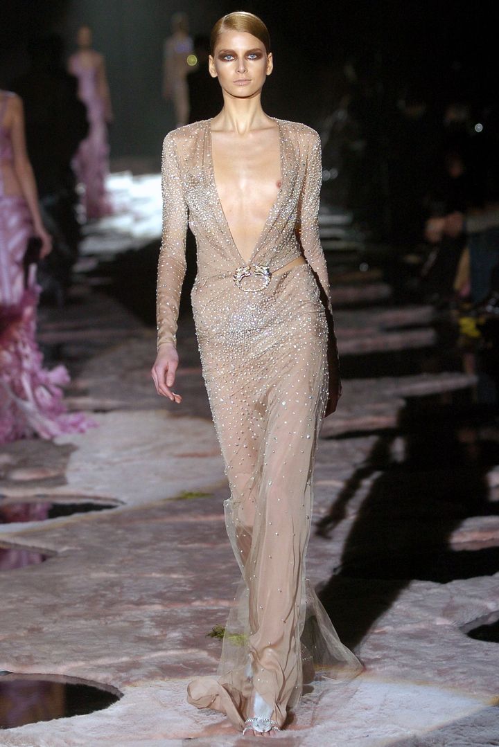 グッチ 2004-05年秋冬コレクションより。