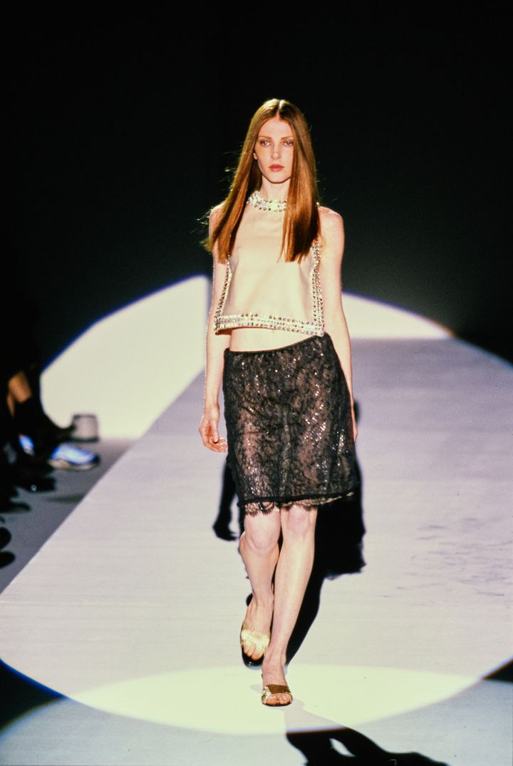 グッチ 1999年春夏コレクションより。