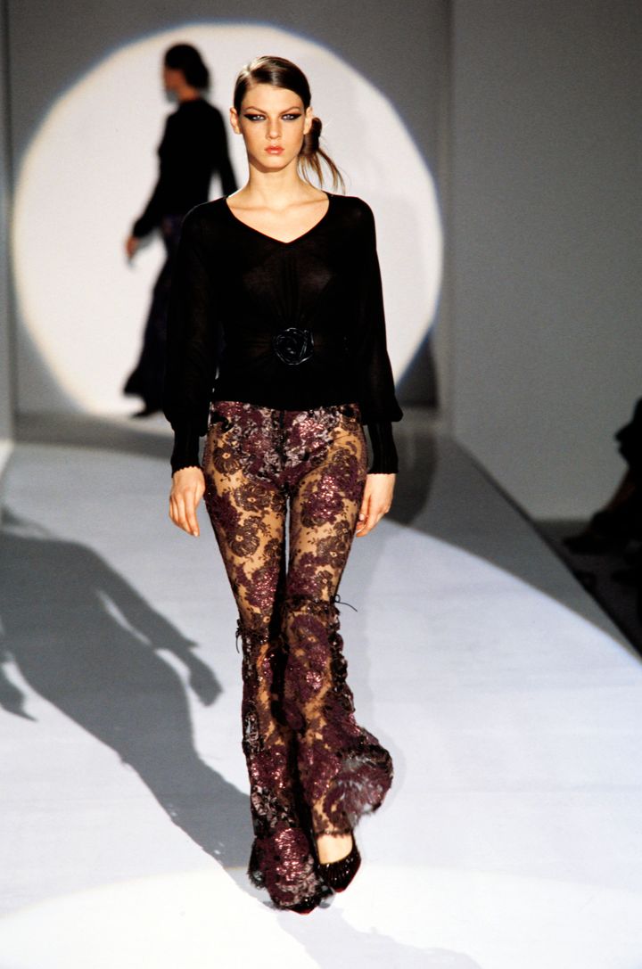 グッチ 1999-2000年秋冬コレクションより。