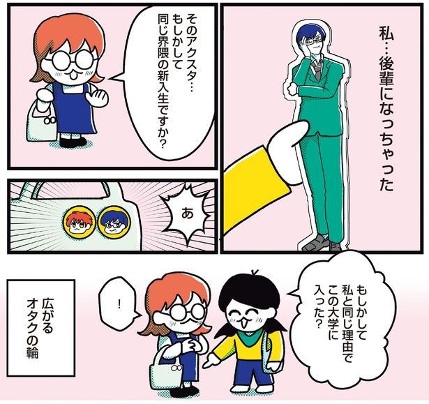 広がるオタクの輪 （C）フォレスト／KADOKAWA