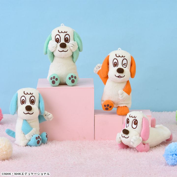 NHKいないいないばあっ！ ワンワンのマスコット ～カラフル～