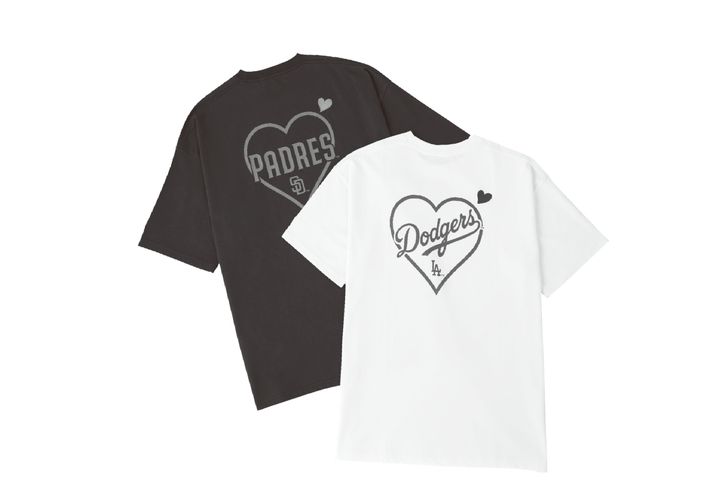 チームロゴにハートを添えて。球団愛を背中で語ろう！