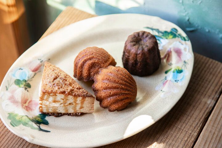 フランスの片田舎にあるような伊豆の隠れ家カフェ＆パティスリーで、とっておきのスイーツや料理を♪