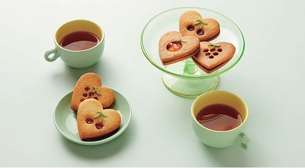 彩りジャムで、かわいくおいしく！くだものジャムサンドクッキー （C）きゅうり／KADOKAWA