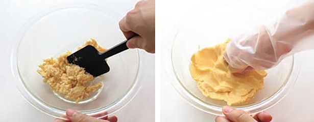 すり混ぜるようにしてまとめる （C）きゅうり／KADOKAWA