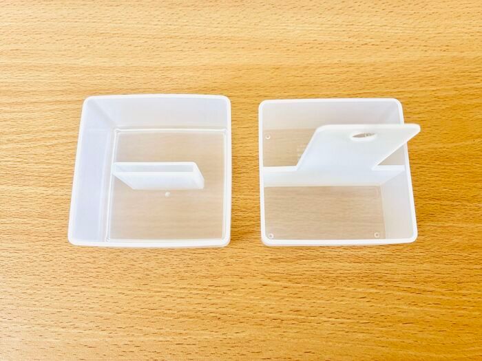 【セリア】『2段式』収納で冷蔵庫がスッキリ♪「無駄な空間がなくなった」「仕分けもばっちり」