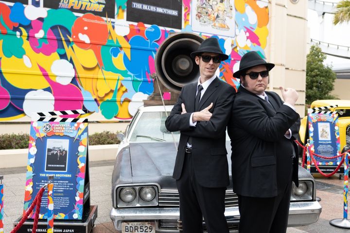 『ブルース・ブラザーズ』の「ジェイク＆エルウッド兄弟」