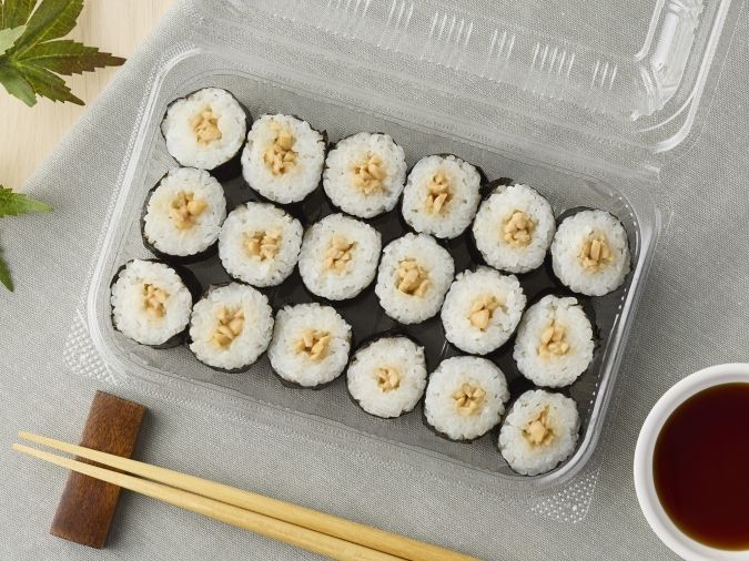 ミニストップ ひきわり納豆細巻 １２巻 増量