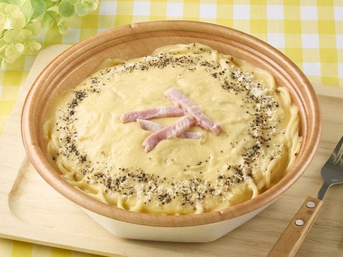 ミニストップ 大盛 たまごのコク！カルボナーラ 増量