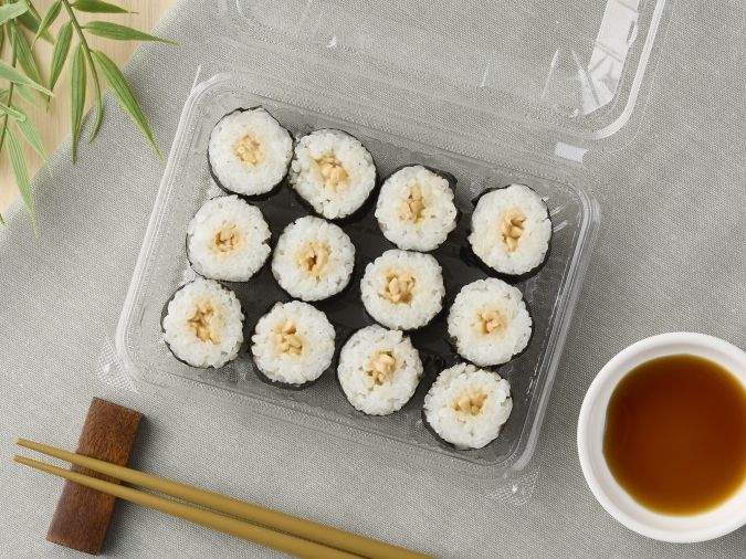 ミニストップ ひきわり納豆細巻 １２巻