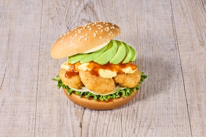 フレッシュネスバーガー アボカドシュリンプバーガー ～ホットソース～