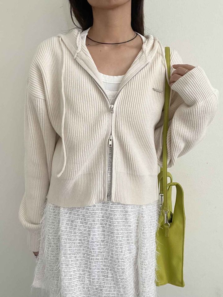 画像3: カーディガンもパーカーに