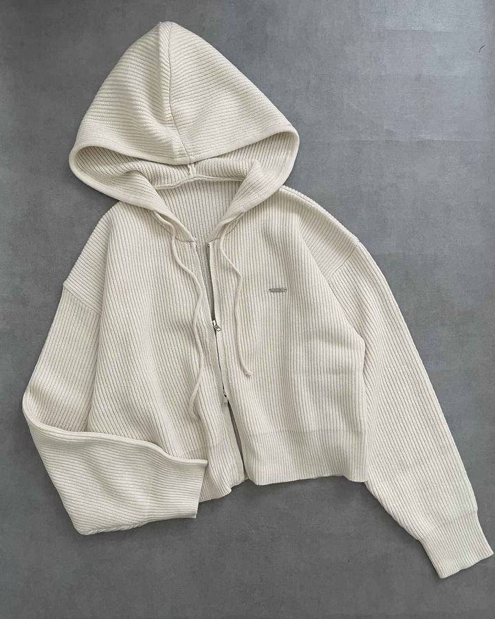 画像1: カーディガンもパーカーに