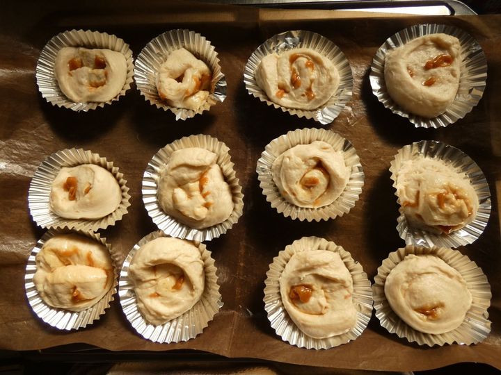 一次発酵までホームベーカリーにお任せ！「キャラメルパン」