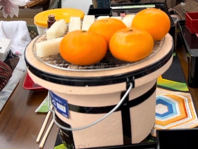 ミオン中里（十日町）ほんやらどう＋豆炭こたつ体験おやつは焼きみかん・焼き餅・焼きマシュマロ・甘酒