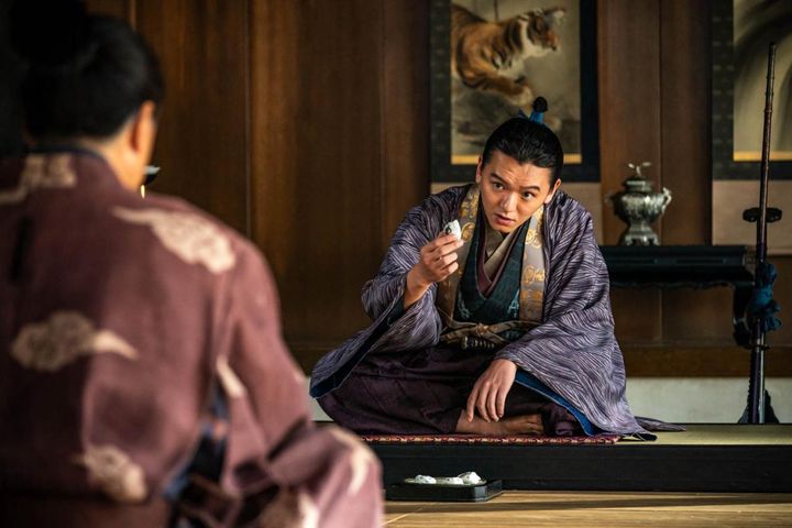 斎藤龍興（濱田龍臣）、安藤守就（田中哲司）／大河ドラマ「豊臣兄弟！」第8回より ©️NHK