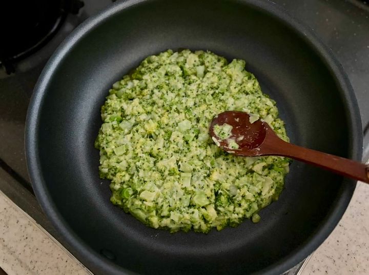 ブロッコリーチヂミ