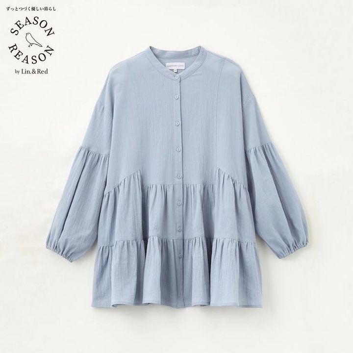しまむらのチュニックブラウス（SEASON REASON）