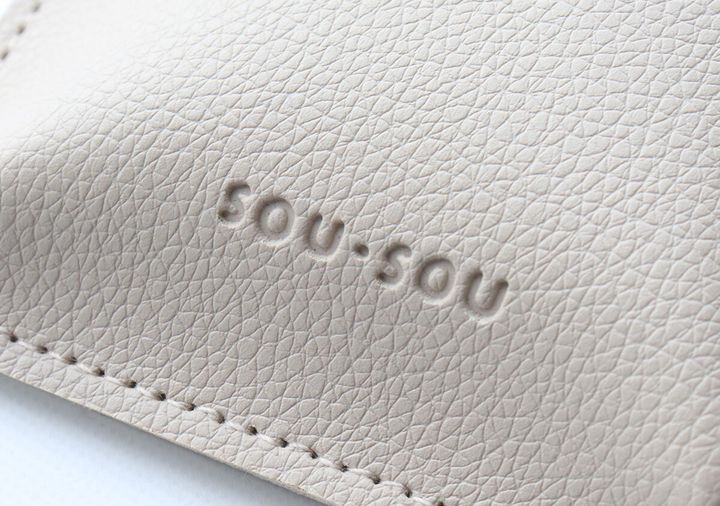 sousouスマホポシェット付録レザー調
