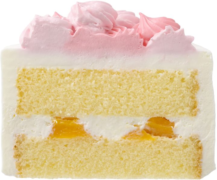 ＜ディズニー＞ハピネスケーキ 断面