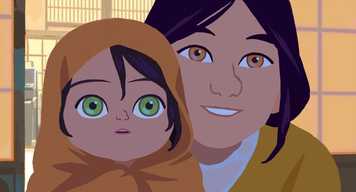 映画『アメリと雨の物語』場面写真 （C）2025 Maybe Movies, Ikki Films, 2 Minutes, France 3 Cinema, Puffin Pictures, 22D Music width=