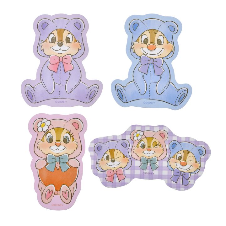 チップ＆デール、クラリス シール・ステッカー ダイカット Sticker Collection Chip ‘n’ Dale COLLECTION