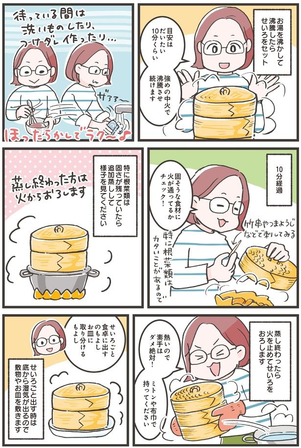 沸騰したらせいろをセット (C)ノグチノブコ／KADOKAWA