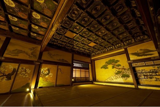 将軍や徳川家に近しい大名など、限られた人しか入れなかった黒書院