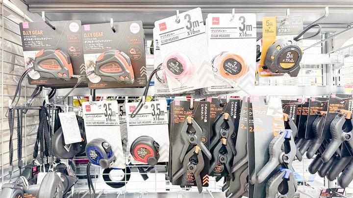 100均のメジャーを比較！【セリア・ダイソー・キャンドゥ】売り場も解説