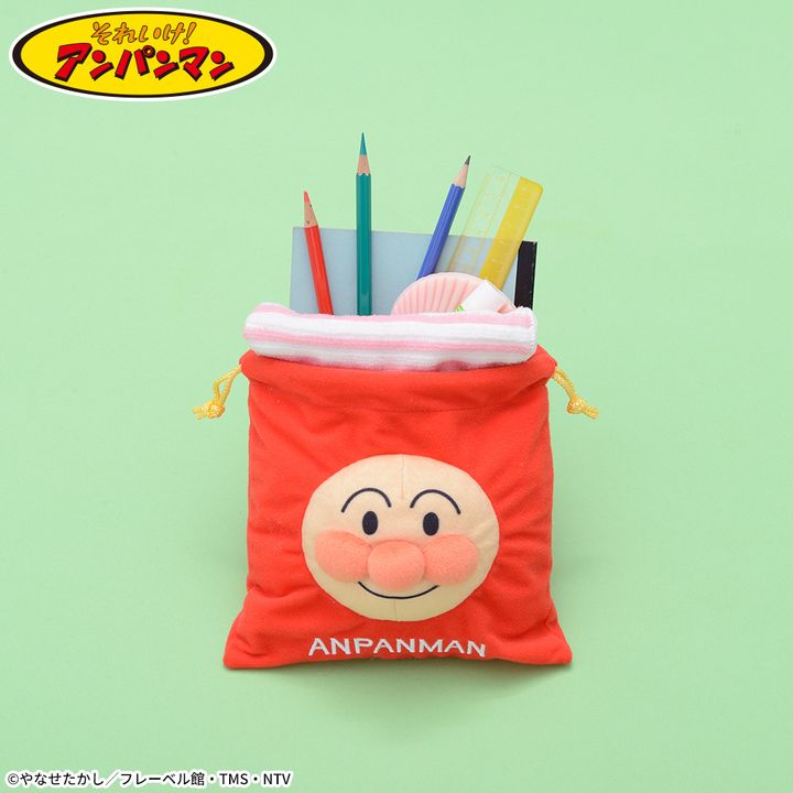 それいけ！アンパンマン ぬいぐるみ巾着 使用イメージ