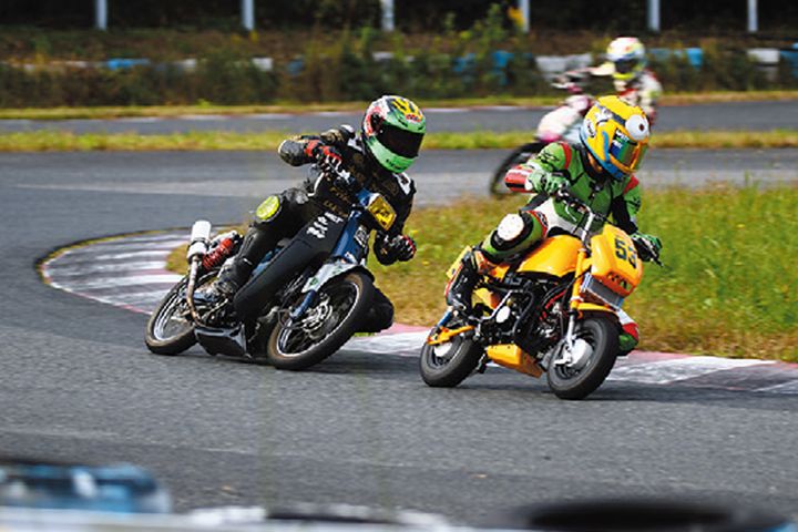 モンキーとカブが大バトル！モンCub耐＆スプリントレース