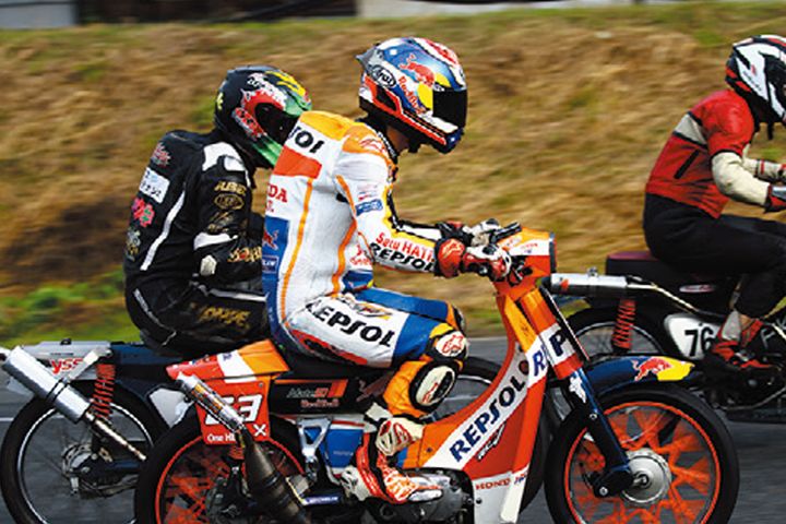 モンキーとカブが大バトル！モンCub耐＆スプリントレース