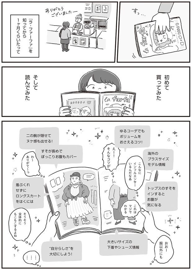 勇気を出して雑誌購入 （C）hara／KADOKAWA