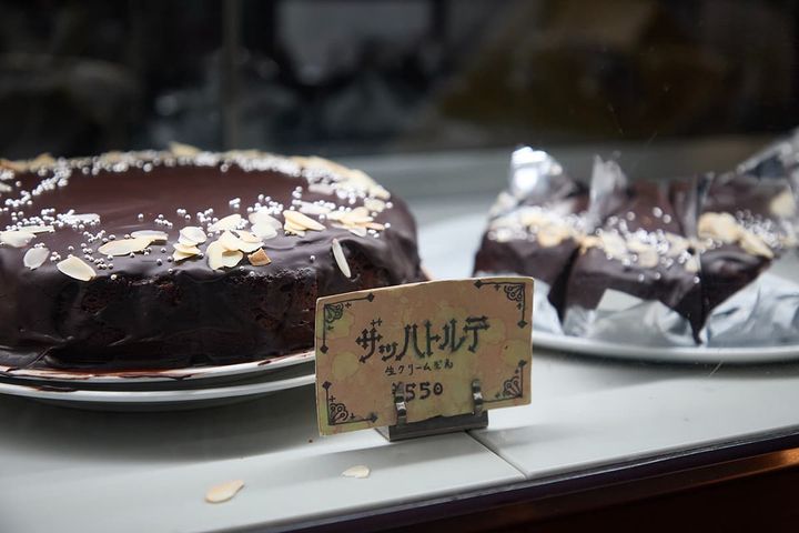 人気の「ザッハトルテ」1カット550円