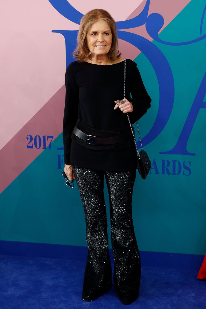 Steinem at the the 2017 CFDA Fashion Awards