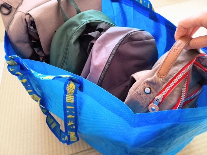 その手があったか！IKEAのブルーバッグの万能活用法に「なるほど～」が止まらない！！