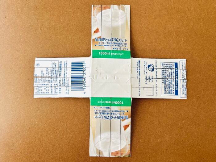 『牛乳パック』を編んでみたら…おしゃれ雑貨に大変身！捨てちゃう前にやってみて♪